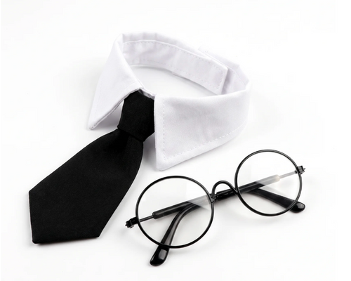 Tie + Glasses
