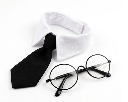 Tie + Glasses